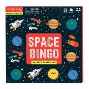 Podróżna magnetyczna gra planszowa bingo W kosmosie 4+ Mudpuppy