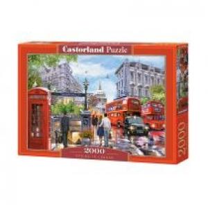 Puzzle 2000 el. Wiosna w Londynie Castorland