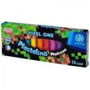 Astra Plastelina Pixel One 12 12 kolorów