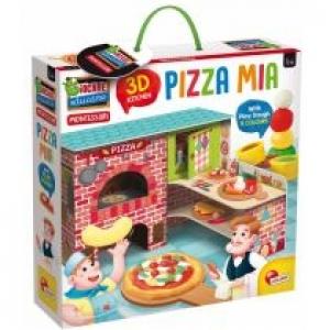 Montessori. Pizza Mia 3D z modeliną Lisciani