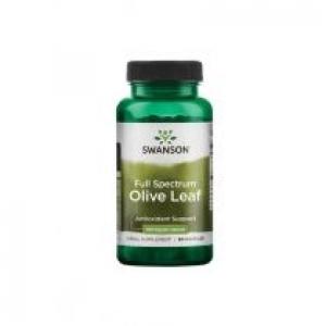 Swanson Full Spectrum Olive Leaf (Liść oliwny) 400 mg - suplement diety 60 kaps.