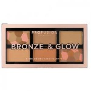 Profusion _Shade Bronzer Palette paleta brązerów do twarzy Bronze & Glow 15.6 g