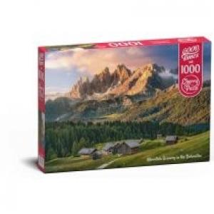 Puzzle 1000 el. Mountain Scenery in the Dolomites CherryPazzi