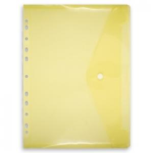 Penmate Teczka kopertowa A4 z europerforacją żółta