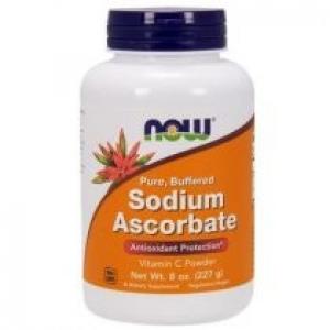 Now Foods Sodium Ascorbate - Vitamin C Powder Suplement diety 227 g