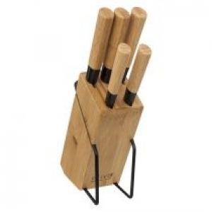 5five Simply Smart Komplet noży na stojaku Bamboo