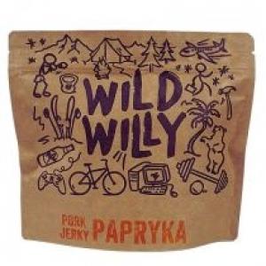 Wild Willy Suszona wieprzowina Pork Jerky Papryka 100 g