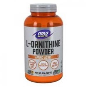 Now Foods L-Ornithine Powder Suplement diety 227 g