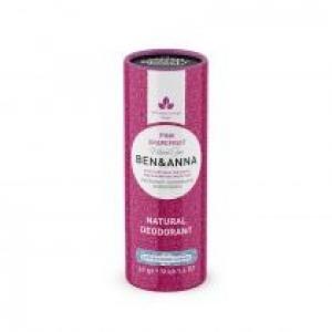 Ben&Anna Natural Soda Deodorant naturalny dezodorant na bazie sody sztyft kartonowy Pink Grapefruit 40 g