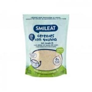 Smileat Bezglutenowa kaszka dla niemowląt z komosą ryżową po 4 miesiącu 200 g Bio