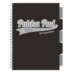 Pukka Project Book Black A4 kratka 100 kartek 3 szt.