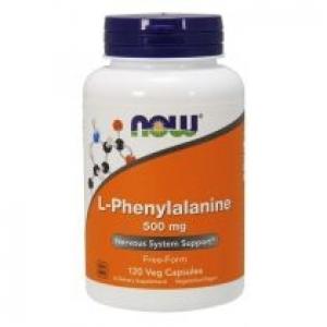 Now Foods L-Fenyloalanina Suplement diety 120 kaps.