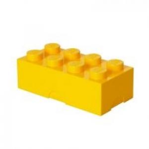 Lunchbox klocek LEGO żółty