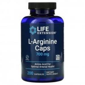 Life Extension L-Arginina 700 mg Suplement diety 200 kaps.