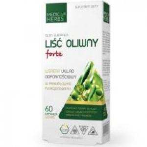 Medica Herbs Liść Oliwny forte - suplement diety 60 kaps.