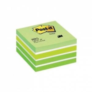 3M Karteczki samoprzylepne 76 x 76 cm zielone 450 kartek