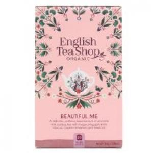 English Tea Shop Herbata ziołowa Wellness, Beautiful Me 20 x 1,5 g Bio