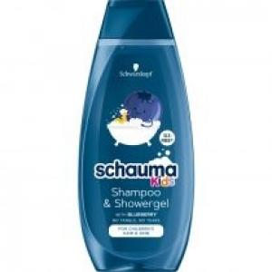 Schauma Kids szampon do włosów i żel pod prysznic dla chłopców z ekstraktem z borówki 400 ml