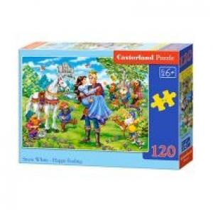 Puzzle 120 el. Snow White. Happy Ending Castorland