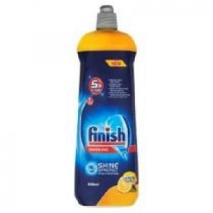 Finish 5x Power Actions Rinse Aid płyn nabłyszczający do zmywarek Lemon 800 ml