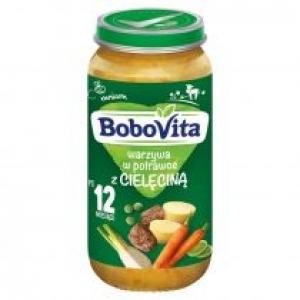 BoboVita Obiadek Warzywa w potrawce z cielęciną po 12 miesiącu 250 g