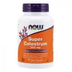 Now Foods Super Colostrum 500 mg Suplement diety 90 kaps.