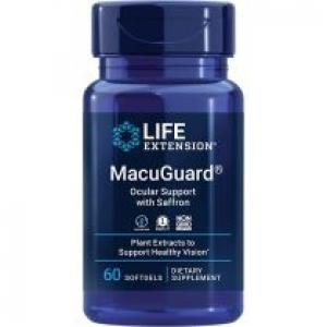 Life Extension MacuGuard Ocular Support with Saffron Suplement diety 60 kaps.