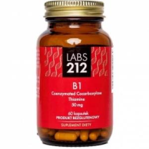 Labs212 Witamina B1 Kokarboksylaza z Tiaminą Suplement diety 60 kaps.