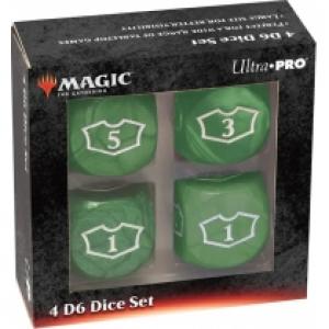 Magic the Gathering - Green Mana - Deluxe Loyalty Dice Set Ultra-Pro