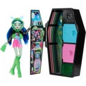 Monster High Straszy sekrety Ghoulia Yelps neon Mattel