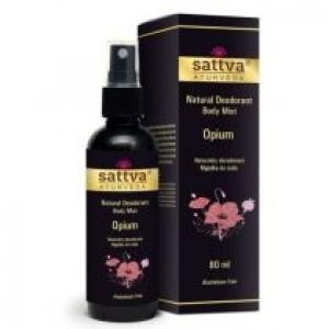 Sattva Dezodorant - mgiełka do ciała opium 80 ml