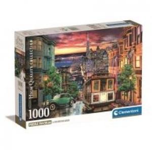 Puzzle 1000 el. Compact San Francisco Clementoni