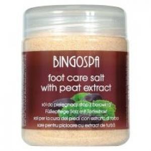 BingoSpa Sól do pielęgnacji stóp z borowiną 550 g