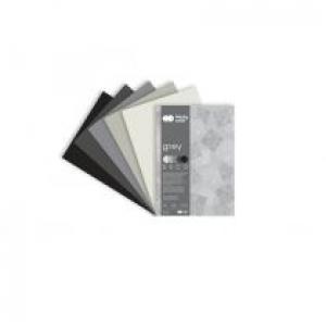 Happy Color Blok Deco Grey, 5 kolorów, A4, 170g, 20 arkuszy 170 g 20 kartek