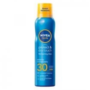 Nivea Sun Protect & Dry Touch odświeżająca mgiełka do opalania SPF 30 200 ml