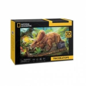 Puzzle 3D 44 el. National Geographic Triceratops Dante