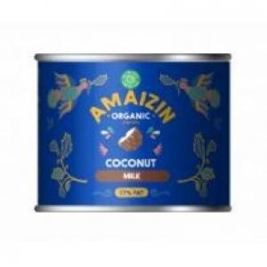 Amaizin Coconut milk - napój kokosowy bez gumy guar (17 % tłuszczu) 200 ml Bio