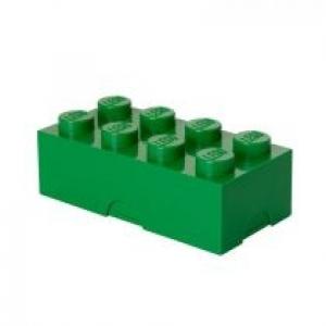 Lunchbox klocek LEGO zielony