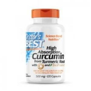 Doctors Best Curcumin From Turmeric Root with C3 Complex & BioPerine Suplement diety 120 kaps.
