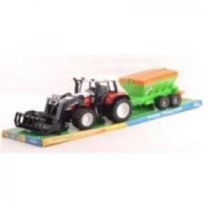 Traktor do nawozu z łyżką duży Pegaz Toys