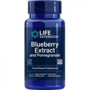 Life Extension Blueberry Extract and Pomegranate Suplement diety 60 kaps.