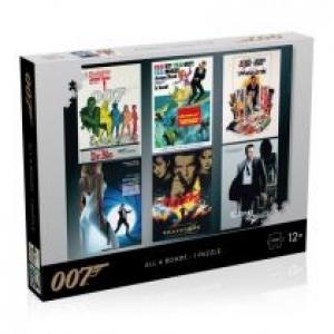 Puzzle 1000 el. James Bond 007 Actor debut Winning Moves