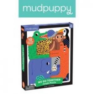 Puzzle układanka Wszyscy razem Dżungla 3+ Mudpuppy