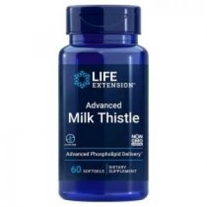 Life Extension Advanced Milk Thistle - Ostropest Plamisty Suplement diety 60 kaps.