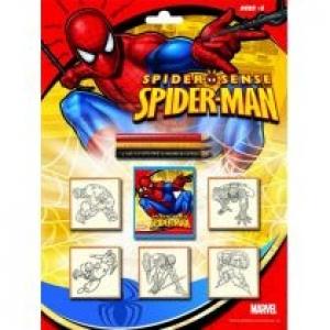 Spiderman - pieczątki 5szt Multiprint