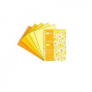 Happy Color Blok Deco Yellow, 5 kolorów, A4, 170g, 20 arkuszy 170 g 20 kartek