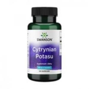 Swanson Cytrynian Potasu 99 mg - suplement diety 120 kaps.