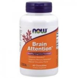 Now Foods Brain Attention Suplement diety 60 tab.