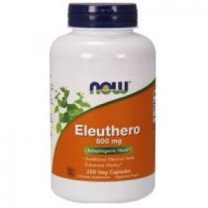 Now Foods Eleuthero 500 mg - Żeń-szeń Syberyjski Suplement diety 250 kaps.