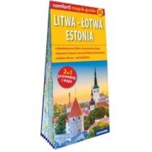 Comfort! map&guide Litwa, Łotwa, Estonia lam